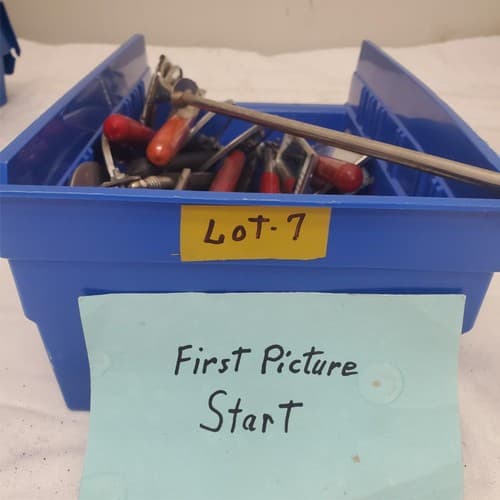 Lot of 13 Assorted Shapes and Sizes Blue Point Inspection Mirror Set LOT-7 - Thumbnail 2