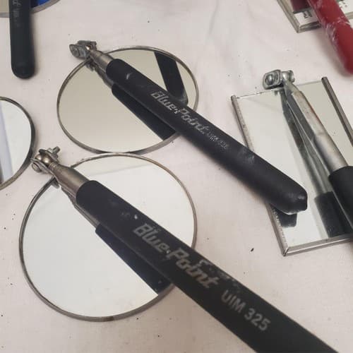 Lot of 13 Assorted Shapes and Sizes Blue Point Inspection Mirror Set LOT-7 - Thumbnail 4