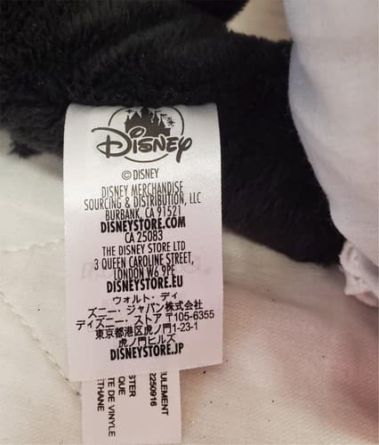 Disney Store Minnie Mouse Plush Pink Polka Dots Doll - Thumbnail 5