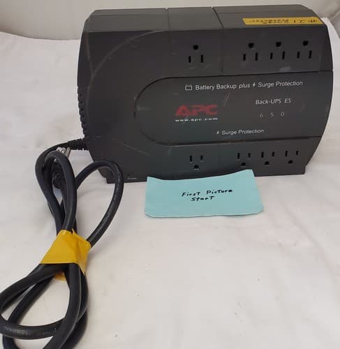 APC Back-UPS ES 650 BE650BB Surge Protector NO BATTERY INCLUDED #21 - Image 1