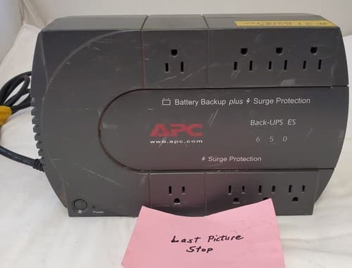 APC Back-UPS ES 650 BE650BB Surge Protector NO BATTERY INCLUDED #21 - Thumbnail 6