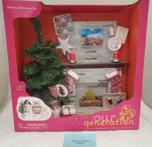Our Generation Holiday Celebration Set w/ Seasonal Accessories for 18Inch Dolls - Image 1