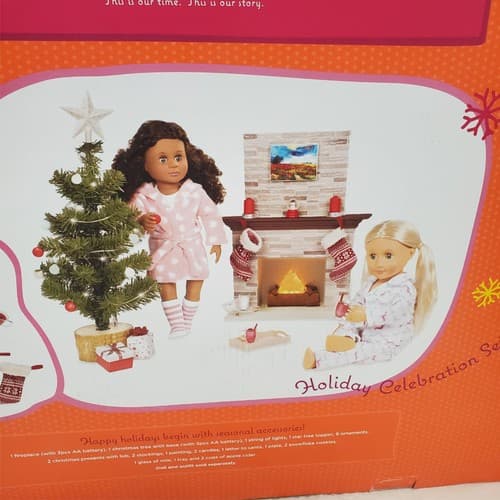 Our Generation Holiday Celebration Set w/ Seasonal Accessories for 18Inch Dolls - Thumbnail 13