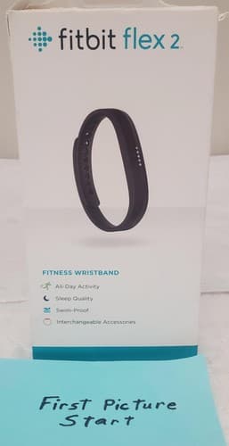 Fitbit Flex 2 FB403BK Activity Tracker Fitness Wristband Accessories (NO FITBIT) - Image 1