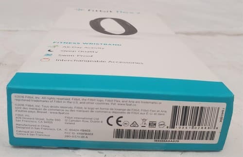 Fitbit Flex 2 FB403BK Activity Tracker Fitness Wristband Accessories (NO FITBIT) - Thumbnail 3