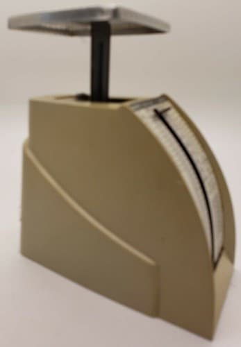 Vintage Pelouze Petite Postal scale Model P-2 Rates Eff. Feb 1991 - Thumbnail 5