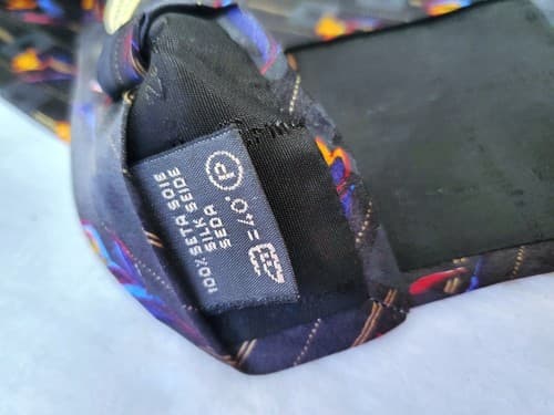 Vintage Ermenegildo Zegna 100% Silk Men's Tie Dry Clean Only - Thumbnail 4