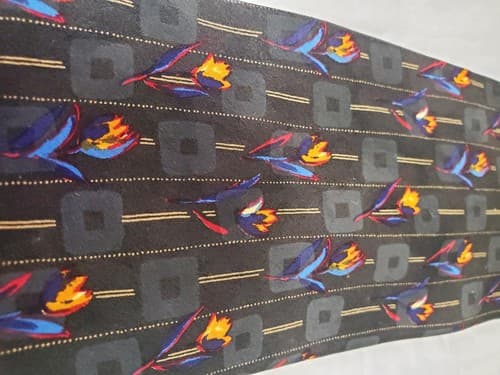 Vintage Ermenegildo Zegna 100% Silk Men's Tie Dry Clean Only - Thumbnail 2