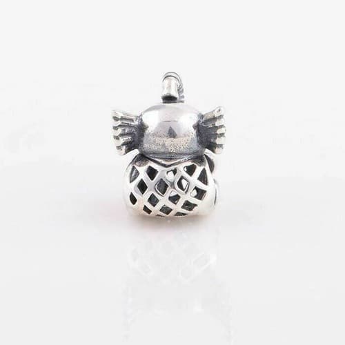 Openwork Elephant Sterling Silver European Charm - Thumbnail 4