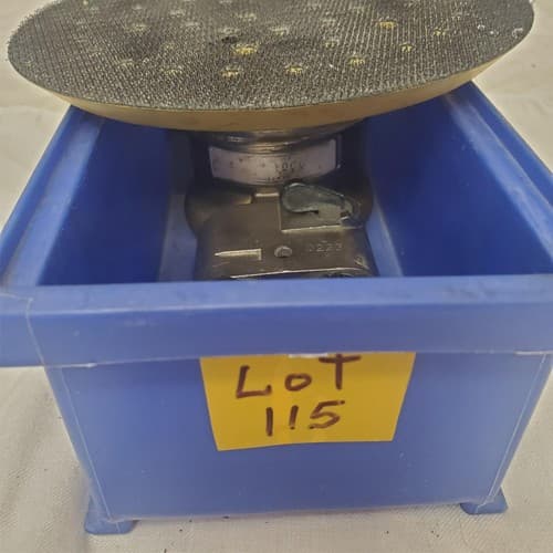 Clayton Pneumatic Orbital Sander Pad Hook & Loop HEPA LOT-115 - Thumbnail 3