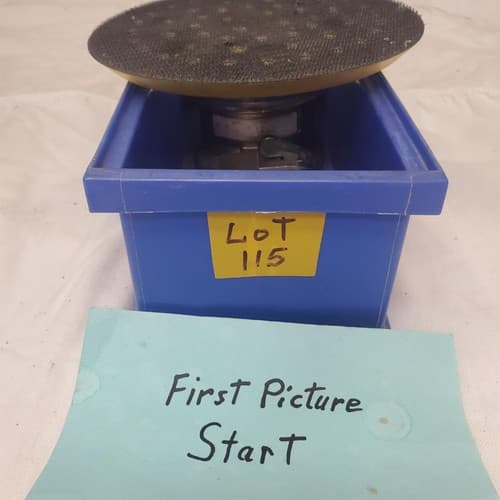 Clayton Pneumatic Orbital Sander Pad Hook & Loop HEPA LOT-115 - Thumbnail 2