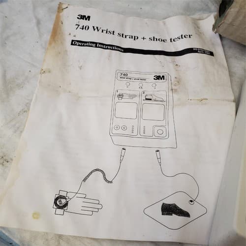 Used 3M 740 Wrist Strap and Shoe Tester - 151532 - Thumbnail 5