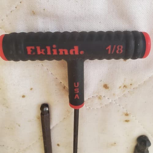 Eklind Tool Power T-Handle Hex T-Key Allen Wrenches Lot 551 - Thumbnail 6