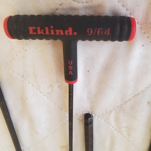 Eklind Tool Power T-Handle Hex T-Key Allen Wrenches Lot 551 - Thumbnail 8