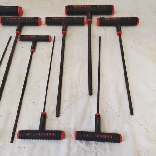 Eklind Tool Power T-Handle Hex T-Key Allen Wrenches Lot 551 - Thumbnail 10