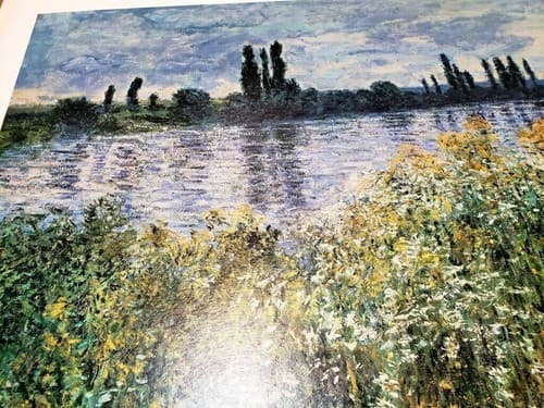Claude Monet "Banks of the Seine, Vetheuil" 1880 Giclee Fine Art Print - Thumbnail 6