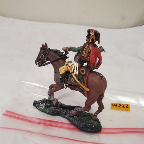 2010 The Collector's Showcase Hand Painted Metal Toy Soldier Chasseur a Cheval - Thumbnail 4