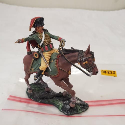 2010 The Collector's Showcase Hand Painted Metal Toy Soldier Chasseur a Cheval - Thumbnail 2