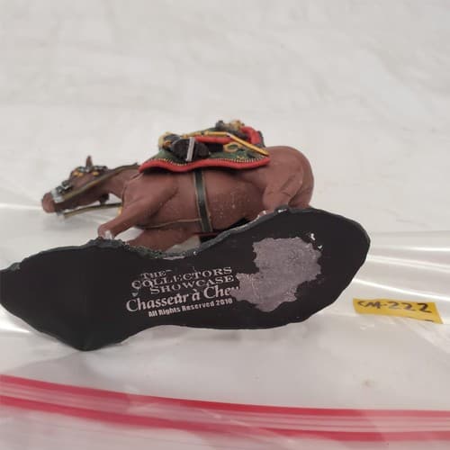 2010 The Collector's Showcase Hand Painted Metal Toy Soldier Chasseur a Cheval - Thumbnail 5
