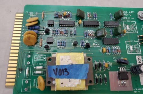 GDI Model 242 REV G Circuit Board DC Dual Isolator Dual Channel - Thumbnail 4