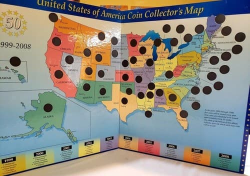 Lot of USA Presidential Coin Series 1999-2008 Limited Edition Holders Books - Thumbnail 4