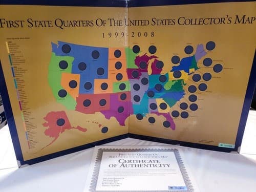 Lot of USA Presidential Coin Series 1999-2008 Limited Edition Holders Books - Thumbnail 6