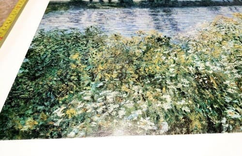Claude Monet "Banks of the Seine, Vetheuil" 1880 Giclee Fine Art Print - Thumbnail 4
