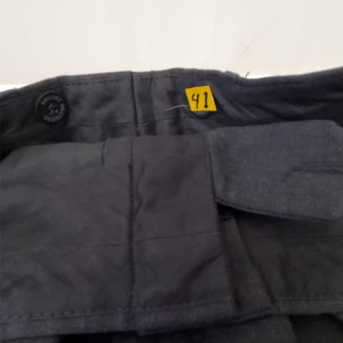 Brooks Brothers Brookwood Charcoal Dress Pants Mens 100% Wool - Thumbnail 4