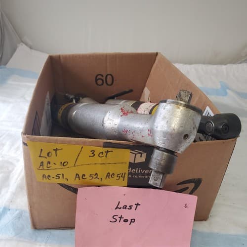 Lot of 3 Pneumatic Nut Runner Aircraft Tools LOT AC-10 - Image 1