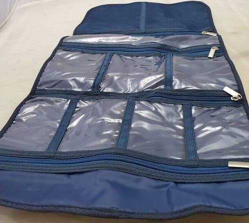 Freegrace Hanging Nylon Cosmetic Bag Toiletry & Accessory Storage Organizer - Thumbnail 5