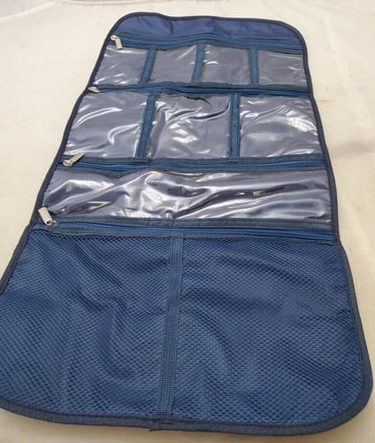 Freegrace Hanging Nylon Cosmetic Bag Toiletry & Accessory Storage Organizer - Thumbnail 6