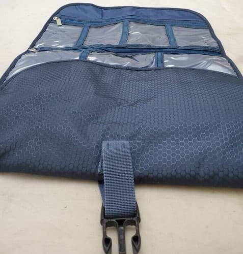 Freegrace Hanging Nylon Cosmetic Bag Toiletry & Accessory Storage Organizer - Thumbnail 7