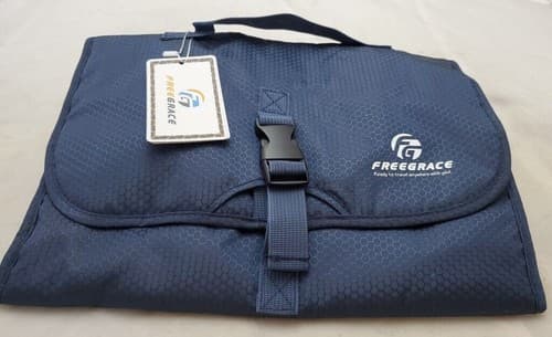 Freegrace Hanging Nylon Cosmetic Bag Toiletry & Accessory Storage Organizer - Thumbnail 9