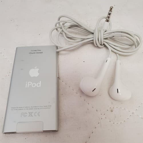Apple A1446 7th Generation Silver Ipod with Wired Earpods - Thumbnail 5