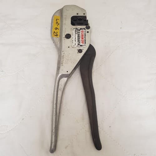 Burndy MR10G6 Hand Ratchet Crimping Tool LOT-629 - Thumbnail 4