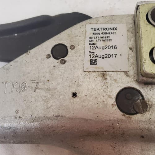 Burndy MR10G6 Hand Ratchet Crimping Tool LOT-629 - Thumbnail 5