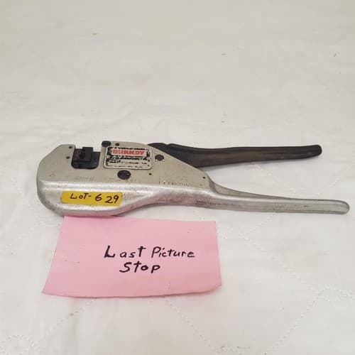 Burndy MR10G6 Hand Ratchet Crimping Tool LOT-629 - Thumbnail 8
