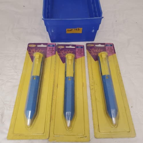 Lot of 3 Ok Industries Solder Desolder DP-140 Compact Desoldering Pump LOT-153 - Image 1