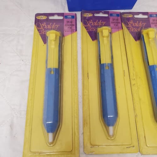 Lot of 3 Ok Industries Solder Desolder DP-140 Compact Desoldering Pump LOT-153 - Thumbnail 4