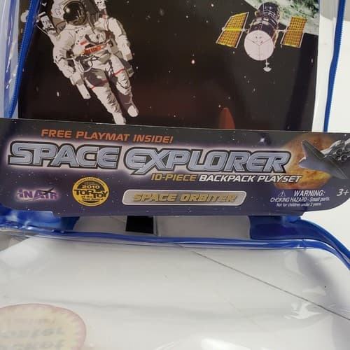 InAir Nasa Space Explorer 10 Piece Backpack PlaySet - Thumbnail 3