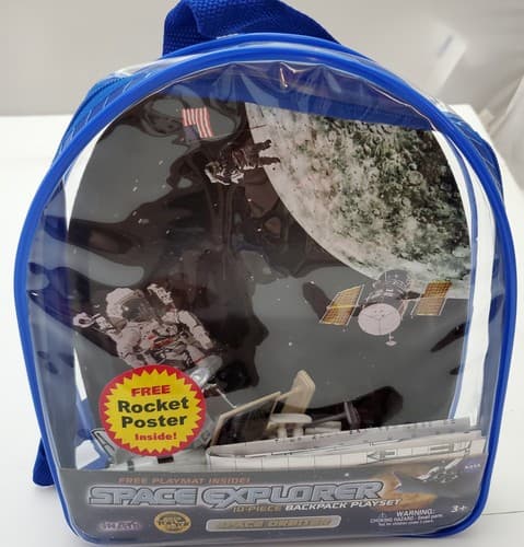 InAir Nasa Space Explorer 10 Piece Backpack PlaySet - Image 1