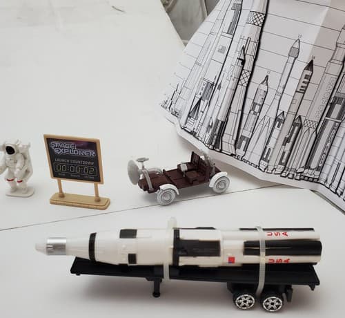InAir Nasa Space Explorer 10 Piece Backpack PlaySet - Thumbnail 7