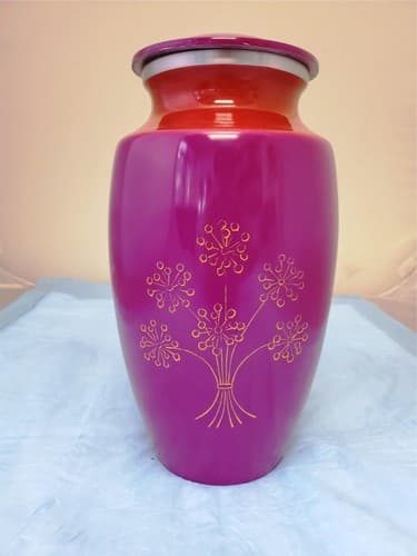 Modern Beautiful Design Handcrafted Urn for Human Ashes - BAI-7705NK - Image 1