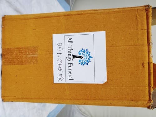 Modern Beautiful Design Handcrafted Urn for Human Ashes - BAI-7705NK - Thumbnail 2