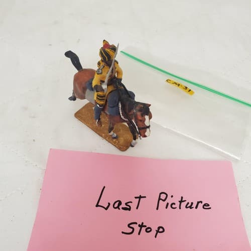 Metal Toy Soldier Skinner's Horse British Officer w/ Sword CM-31 - Thumbnail 8