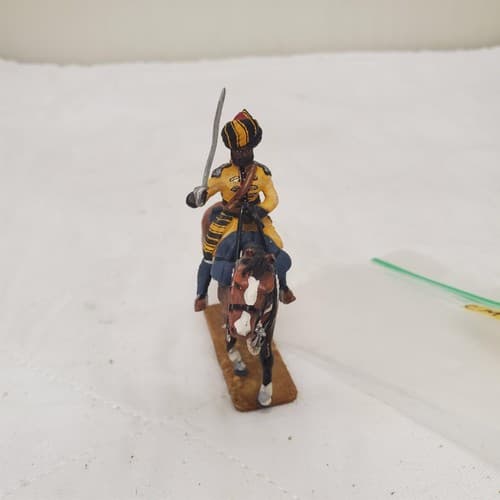 Metal Toy Soldier Skinner's Horse British Officer w/ Sword CM-31 - Thumbnail 3