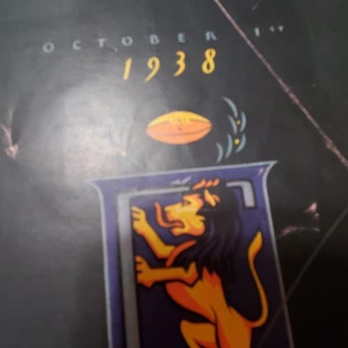 FOOTBALL Columbia vs. Yale GAME Official Program October, 1 1938 - Thumbnail 2