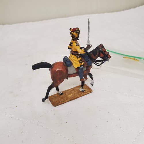 Metal Toy Soldier Skinner's Horse British Officer w/ Sword CM-31 - Thumbnail 6