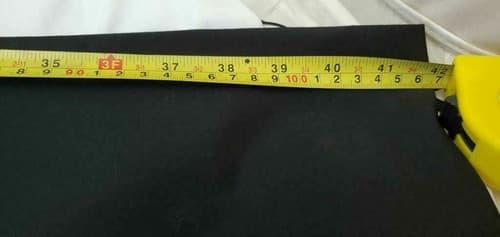 Men's Black Size Large Straight Leg Regular Dress Pants - Thumbnail 9