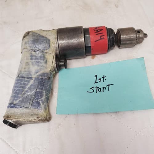 Rockwell Pistol Grip Pneumatic Heavy Duty Air Drill Air Tool AAA14 - Image 1